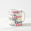 Recherche de danke tasses Merci