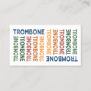 Recherche de trombone cartes visite Tromboniste