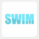 Recherche de nageur autocollants Sports