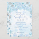 Recherche de snowflake gender reveal invitations Garçon ou fille
