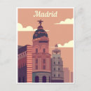 Recherche de madrid espagne cartes postales Aquarelle