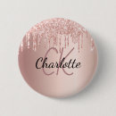 Recherche de rose or badges Monogramme