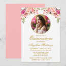 Recherche de pink quinceanera invitations Élégant
