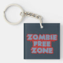 Recherche de zombies porteclés Effrayant