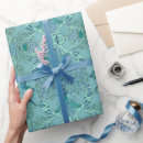 Recherche de baroque papier cadeau Bleu foncé