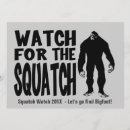 Recherche de conclusion cartes postales Sasquatch