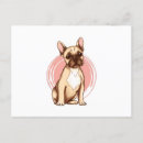Zoek naar franse bulldogs briefkaarten Frenchie