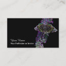 Recherche de fleur papillon cartes visite Customer