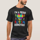 Recherche de marraine fière tshirts Acceptation de l'autisme