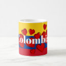 Recherche de drapeau colombien tasses Sud