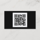 Recherche de codes barres cartes visite Code de qr