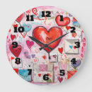 Recherche de enveloppe horloges Coeur