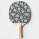 Recherche de hibou raquettes ping pong Bleu