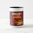 Zoek naar schutter mokken Basketbal