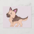 Recherche de chien de berger allemand cartes postales Animaux
