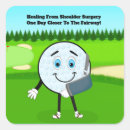 Zoek naar golfbal stickers Golfbaan