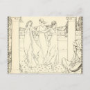 Recherche de trois grâces cartes postales Vintage