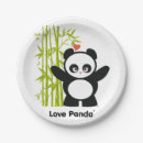 Zoek naar panda papieren bordjes Kawaii