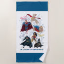 Recherche de film superman serviettes de plage Dc ligue de superpets