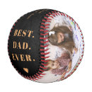 Recherche de collage baseballs Fête des pères heureuse
