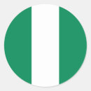 Recherche de drapeau du nigéria autocollants Nigeria