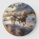 Recherche de tête de cheval horloges Nature