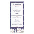 Recherche de menu de noël cartes publicitaires Hiver