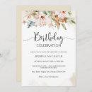 Recherche de beige floral invitations Calligraphie