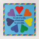 Recherche de egalité puzzles Arc en ciel