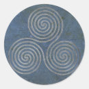 Recherche de art celtique autocollants Spirale