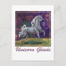Recherche de cheval fantastique cartes postales Violet