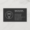 Recherche de entrepreneurs électriques cartes visite Électricité