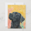 Recherche de peinture labrador cartes postales Dog