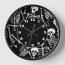 Recherche de macabre horloges Squelette