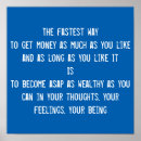 Zoek naar rijkdom posters Motivatie