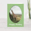 Recherche de giraffe anniversaire cartes Fille