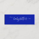 Recherche de des ados cartes visite Babysitter