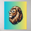 Zoek naar leeuwen posters Bruin