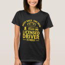 Zoek naar rijbewijs tshirts Nieuwe bestuurder