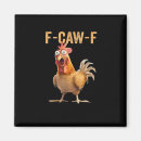 Recherche de coq vintage magnets F caw f
