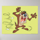 Recherche de taz posters Looney toones diable