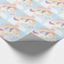 Recherche de nuages blancs papier cadeau Girl