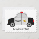 Recherche de voiture de police invitations Policier