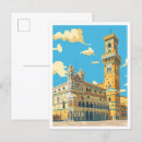 Recherche de vecchio cartes postales Aquarelle