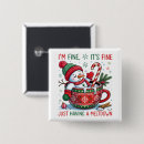 Recherche de bonhomme neige drôle badges Hiver