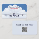 Recherche de aviateur cartes visite Capitaine