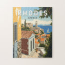 Zoek naar griekenland puzzels Retro vintage reizen