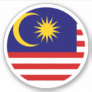 Recherche de drapeau de la malaisie autocollants Travel