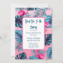 Recherche de flamingo vœux cartes Rose