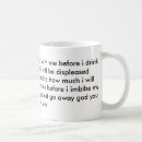 Recherche de tranquillité tasses Humour